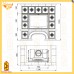 Каминная облицовка Ритм (МЕТА) 700